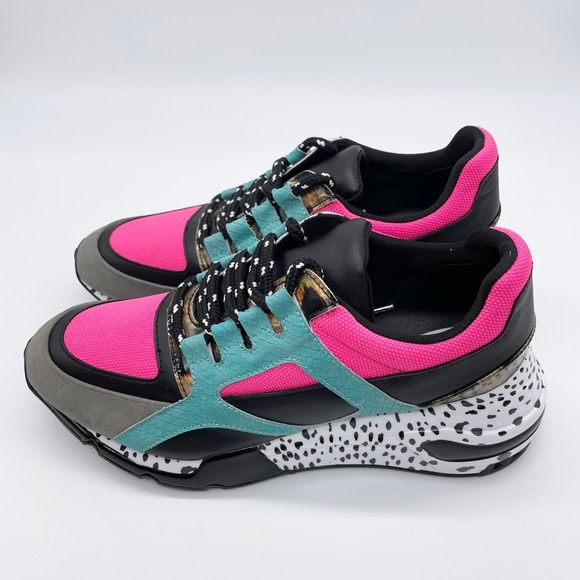 Steve Maddens Cliff Bright Multicolored Sneakers - Picture 6 of 9